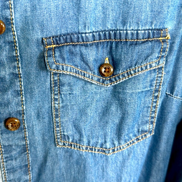 Vintage Western Denim Shirt - Picture 4 of 8